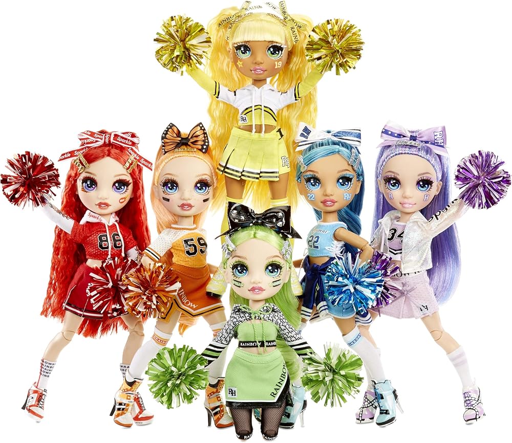 Rainbow High Cheer Ruby Anderson Fashion Doll - Líder de Torcida